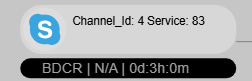 Nodo del canal Skype en el diseñador, pendiente de activación