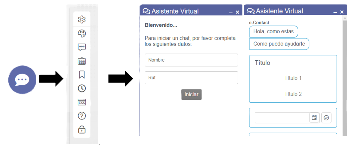 Diagrama de arquitectura: canal en el tenant → configuración de tema → despliegue en la página del cliente