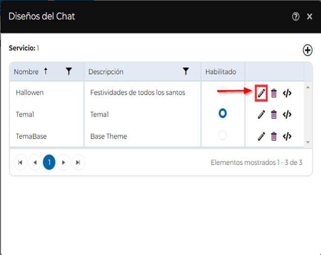 Listado de temas del widget (2)
