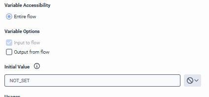 GC Variable Accesibility