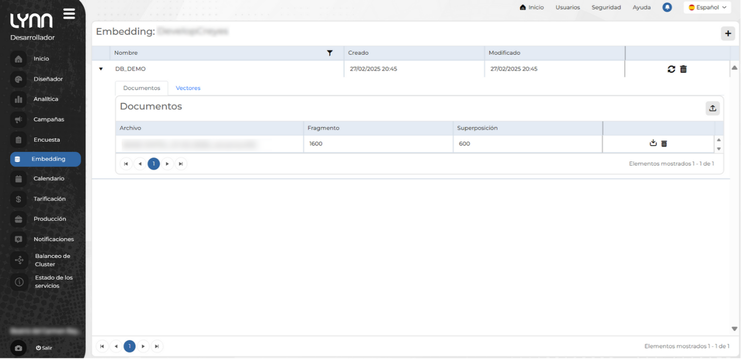 embedding-documento
